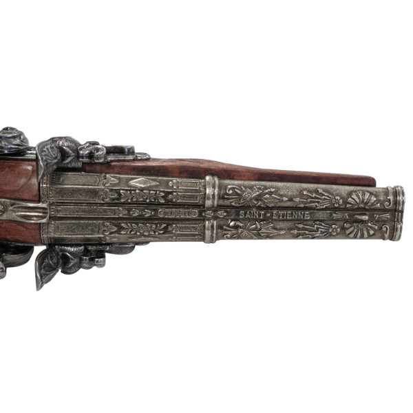 Réplique Authentique du Pistolet Napoléon à 2 Canons, 1806