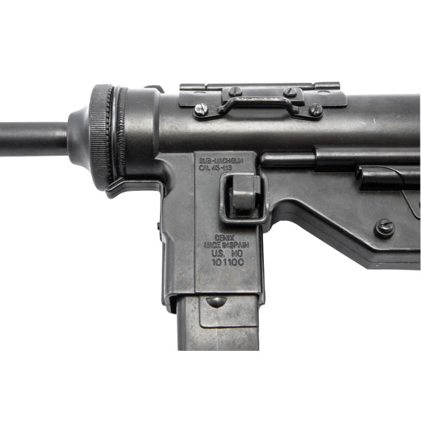 Réplique PM Grease Gun Denix : Authentique Souvenir Historique