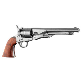 Réplique Authentique Revolver 1860 Denix – Décoration Historique Élégante