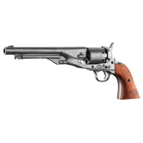 Réplique Authentique Revolver 1860 Denix – Décoration Historique Élégante