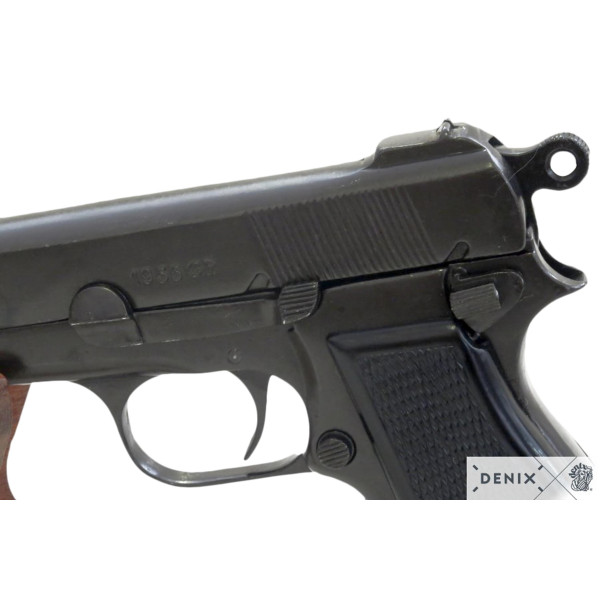 Réplique GP35 Denix : Authentique Hommage au Browning High Power