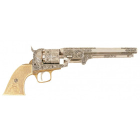 Revolver Denix Marine 1851 : Authentique Pièce de Collection Historique
