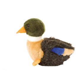 Peluche Canard 19 cm : Douceur et Éveil Sensoriel Assurés