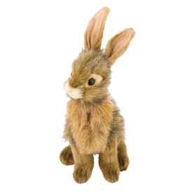 Peluche Lièvre Réaliste : Douceur et Nature pour Votre Intérieur