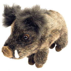 Peluche Sanglier Douce : Parfaite pour Décor et Câlins Nature