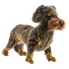 Peluche Teckel Réaliste 43 cm : Décoration et Jeu Enfant