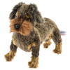 Peluche Teckel Réaliste 43 cm : Décoration et Jeu Enfant