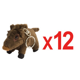 Porte Clefs Sanglier Peluche : Élégance et Praticité Naturelle