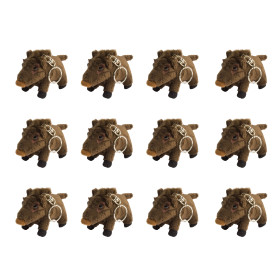 Porte Clefs Sanglier Peluche : Élégance et Praticité Naturelle