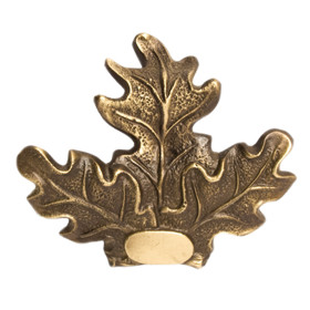 Élégance et robustesse : Porte Trophée Sanglier Feuille de Chêne