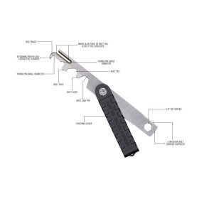 Nettoyage Optimal AR15 : Grattoir Real Avid Multi-Fonctions