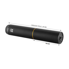 Silencieux STALON XE108 : Discrétion et Précision pour Calibres .223 à .375