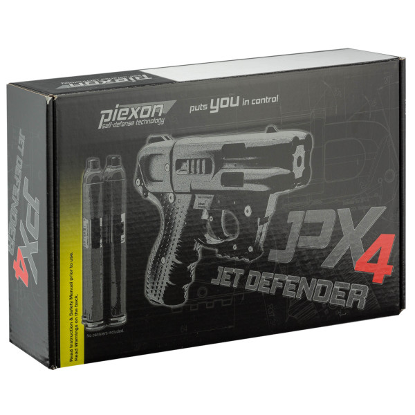 Pistolet JPX4 Compact : Défense Efficace à 7m avec 4 Cartouches