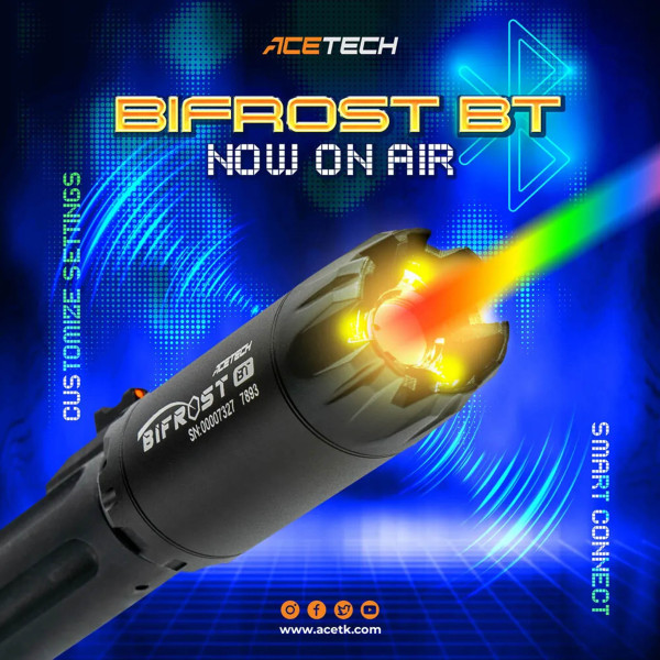 Traceur BIFROST BT Acetech : Précision et Personnalisation Airsoft