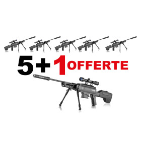 Pack 6 Carabines Black Ops Sniper : Précision et Discrétion Incluses