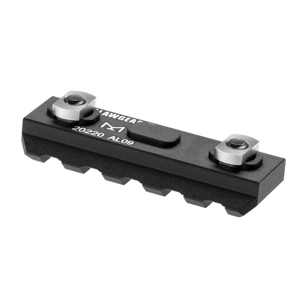 Rail CLAWGEAR M-LOK 5 Slots : Montage Précis et Durable