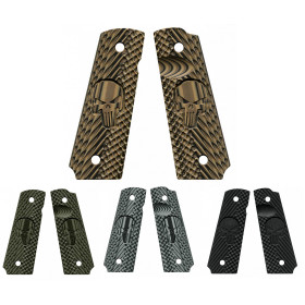 Plaquettes 1911 VZ GRIPS Punisher : Prise en main optimale et style unique