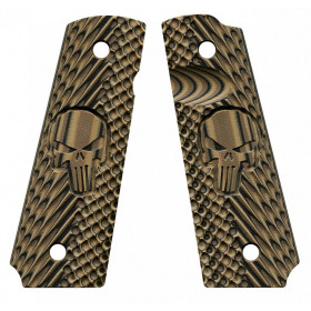Plaquettes 1911 VZ GRIPS Punisher : Prise en main optimale et style unique