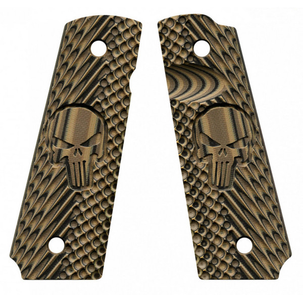 Plaquettes 1911 VZ GRIPS Punisher : Prise en main optimale et style unique