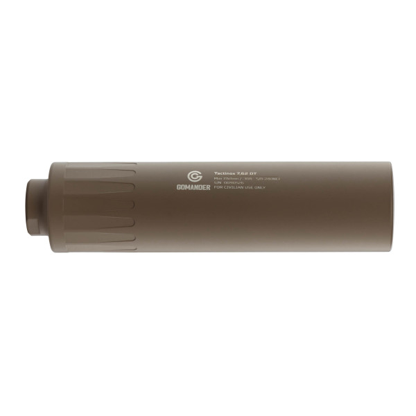 Silencieux TACTINOX 7.62 DT : Robustesse et Réduction Sonore AR10