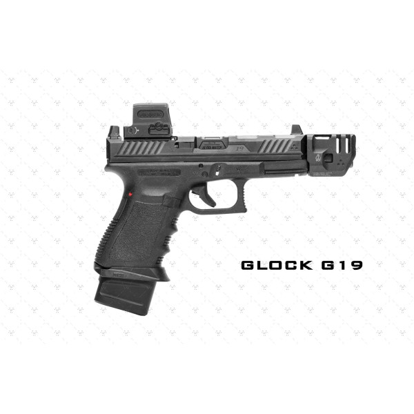 Compensateur Mass Driver pour GLOCK19 GEN5 : Réduction du Recul Assurée