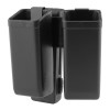 Double Porte Chargeur Pivotant 9mm : Accès Rapide et Compact