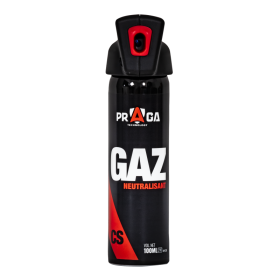Bombe Gaz Praga CS Pro 100Ml : Défense Longue Portée Fiable