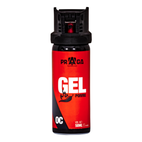 Spray Red Pepper Praga 50Ml : Protection Précise et Sécurisée
