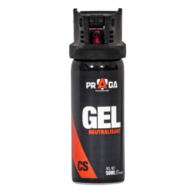 Bombe Gel Praga CS 50Ml : Défense Efficace et Format Pratique