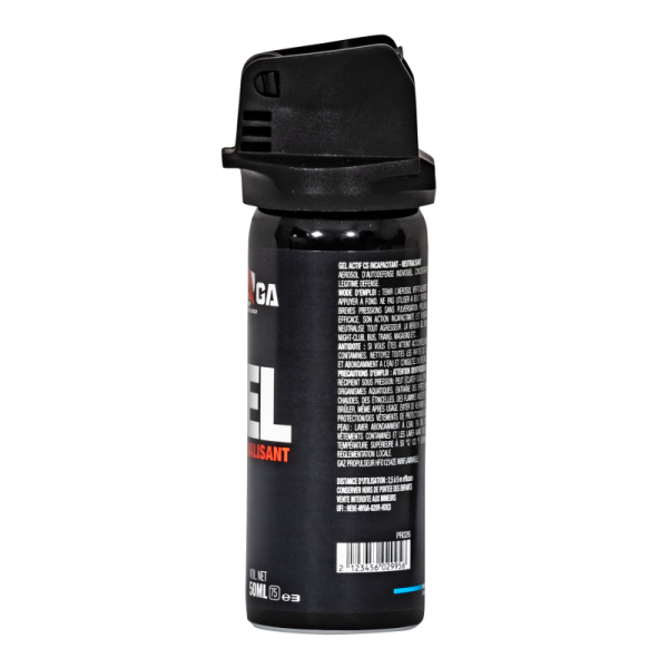 Bombe Gel Praga CS 50Ml : Défense Efficace et Format Pratique