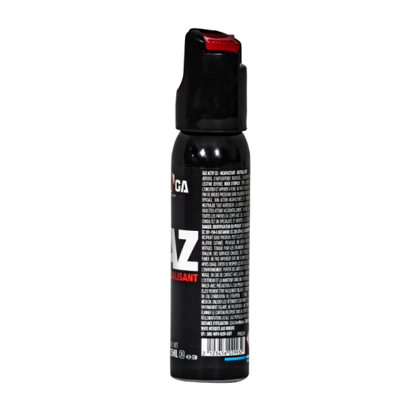 Bombe Gaz Praga CS 25Ml : Défense Rapide et Sécurisée