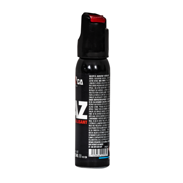 Bombe Gaz Praga CS 25Ml : Défense Rapide et Sécurisée