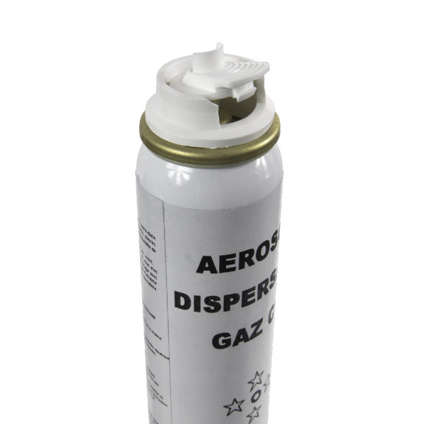 Bombe Gaz CBM 75 ml : Sécurité immédiate, portée 5m efficace