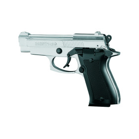 Pistolet 85 Auto C9Mm Chrome : Sécurité et Précision Optimales