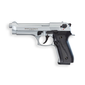 Pistolet Firat Magnum Chrome 9mm : Solidité et Polyvalence Assurées