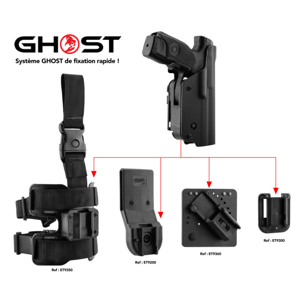 Holster Ghost STEYR M9-L9-A1 : Sécurité et Confort Quotidien