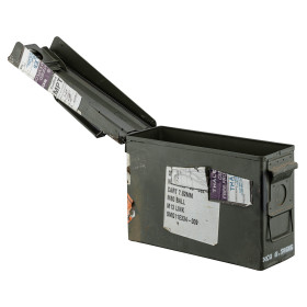 Caisse à munitions US ARMY : robustesse et protection assurées