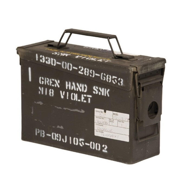Caisse à munitions US ARMY : robustesse et protection assurées