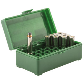 Boîte robuste pour 50 munitions .357 Mag - Sécurité assurée