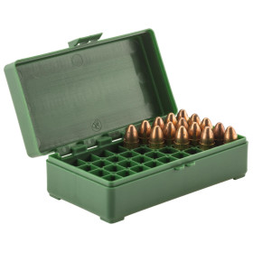 Boîte robuste pour 50 munitions 9x19 - Protection optimale