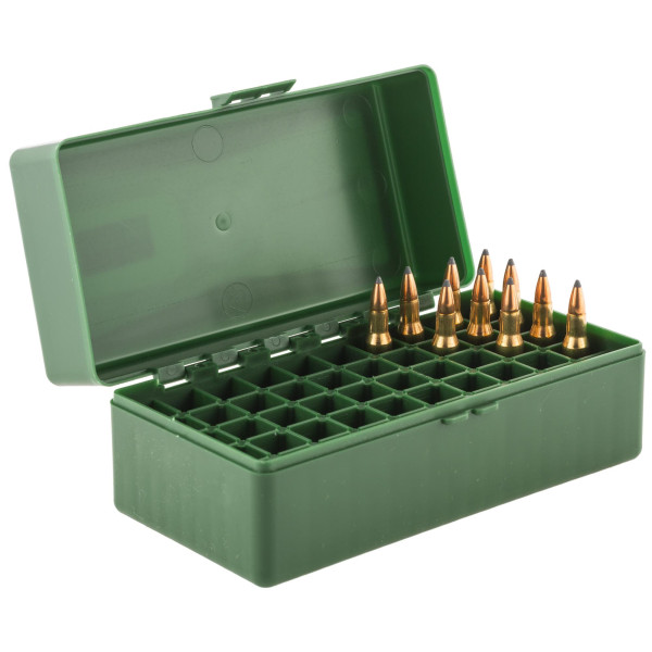 Boîte Mégaline : Stockage Sécurisé pour 50 Munitions Cal. 222/223