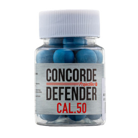 Billes Caoutchouc Cal. 50 : Sécurité Optimale pour Concorde Defender