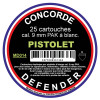 Cartouches 9 mm à Blanc : Impact Sonore Réaliste pour Entraînement