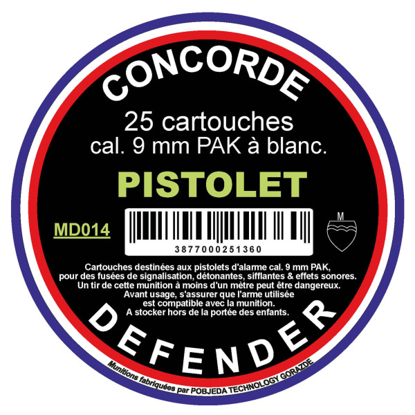 Cartouches 9 mm à Blanc : Impact Sonore Réaliste pour Entraînement