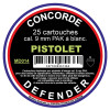 Cartouches 9 mm à Blanc : Impact Sonore Réaliste pour Entraînement