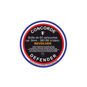 Cartouches 9 mm à Blanc Rk : Puissance Sonore pour Entraînement Sécurisé
