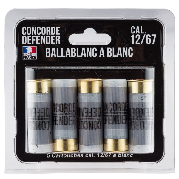 Cartouches Ballablanc 12/67 : Détonation Puissante pour Sécurité Maximale