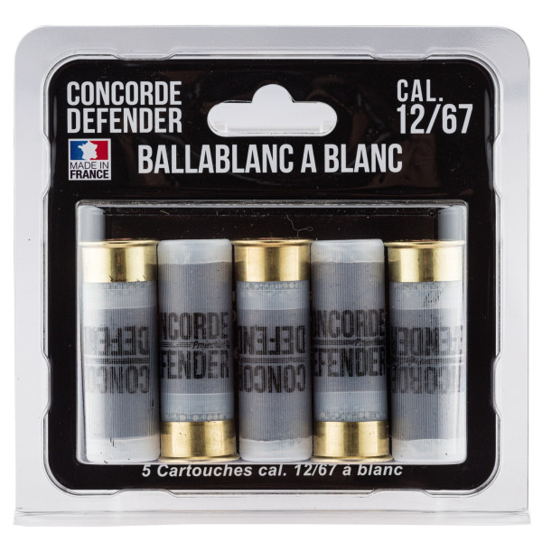 Cartouches Ballablanc 12/67 : Détonation Puissante pour Sécurité Maximale