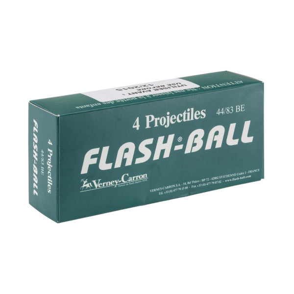 Cartouches Flash-Ball Cal. 44/83 : Sécurité et Précision à 20m