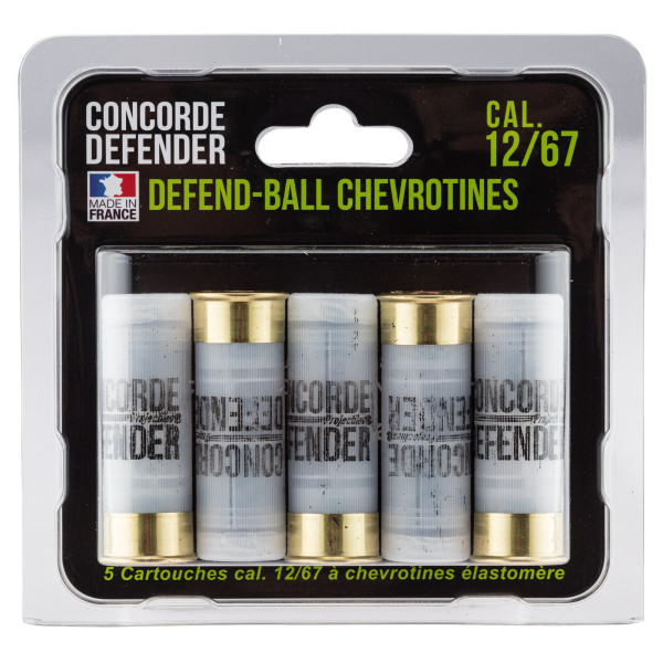 Cartouches Defend-Ball 12/67 : Sécurité optimale à 15m